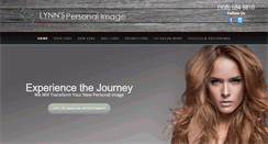 Desktop Screenshot of lynnspersonalimage.com