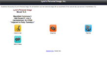 Tablet Screenshot of lynnspersonalimage.com